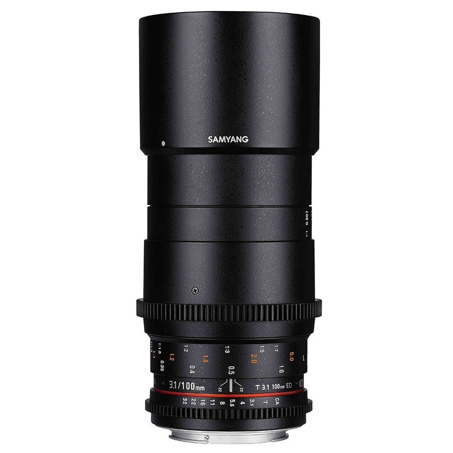 Samyang 100mm T3.1 VDSLR ED UMC MACRO - Garanzia Fowa Cine Lens