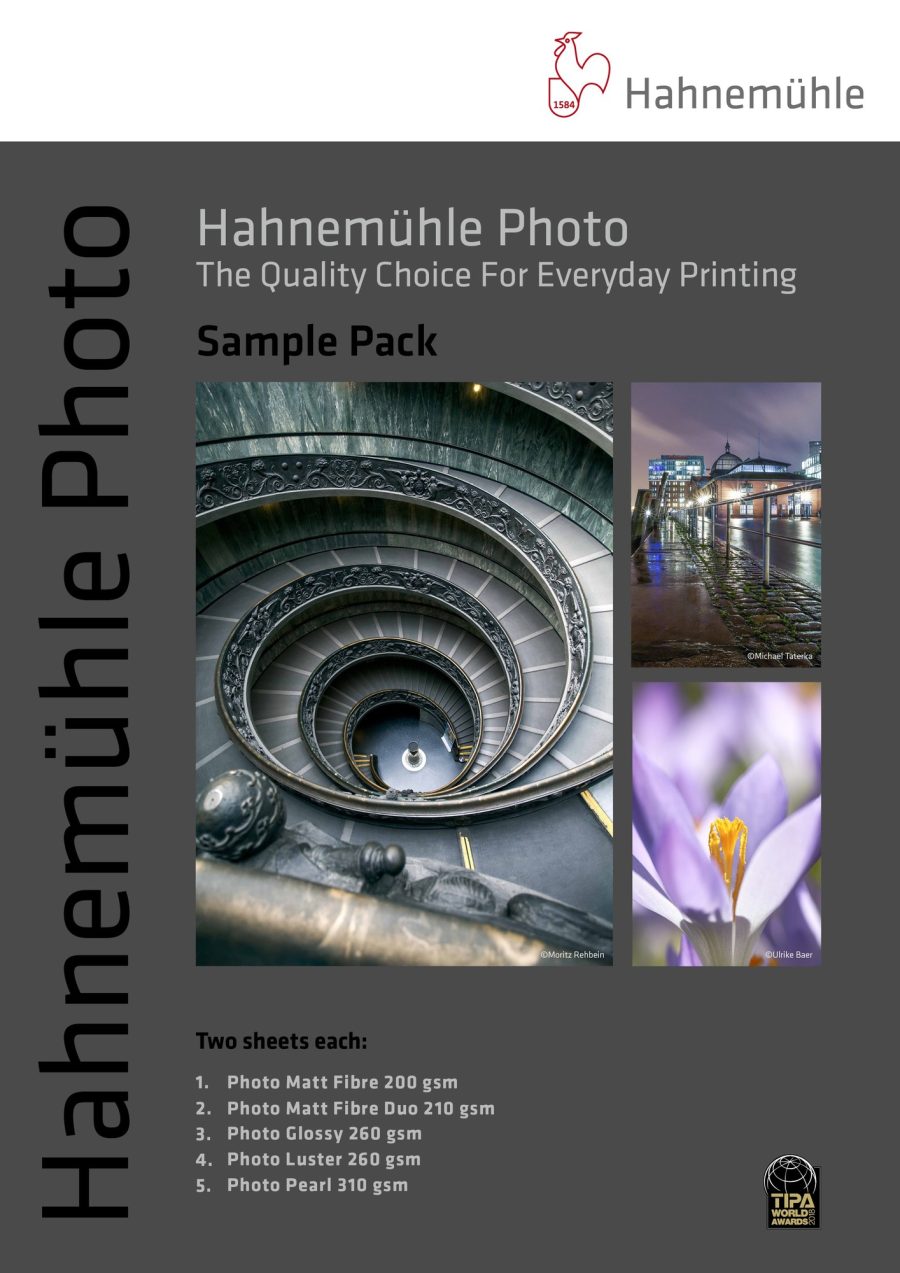 Hahnemuhle Photo pack test A4