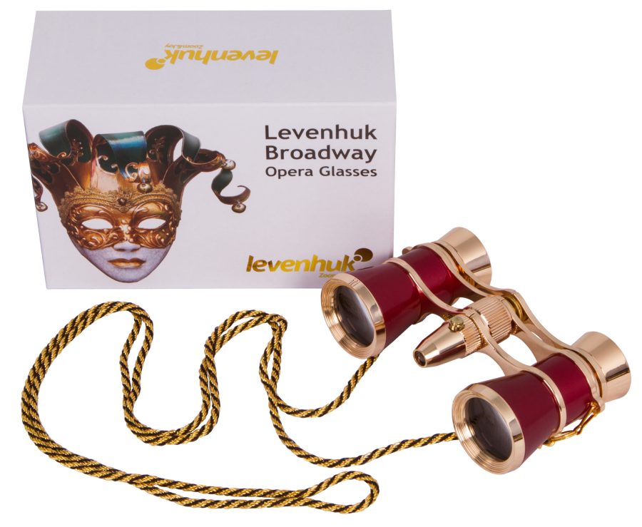 Binocolo da teatro Levenhuk Broadway 325F (con luce LED e cordoncino da collo) - immagine 3