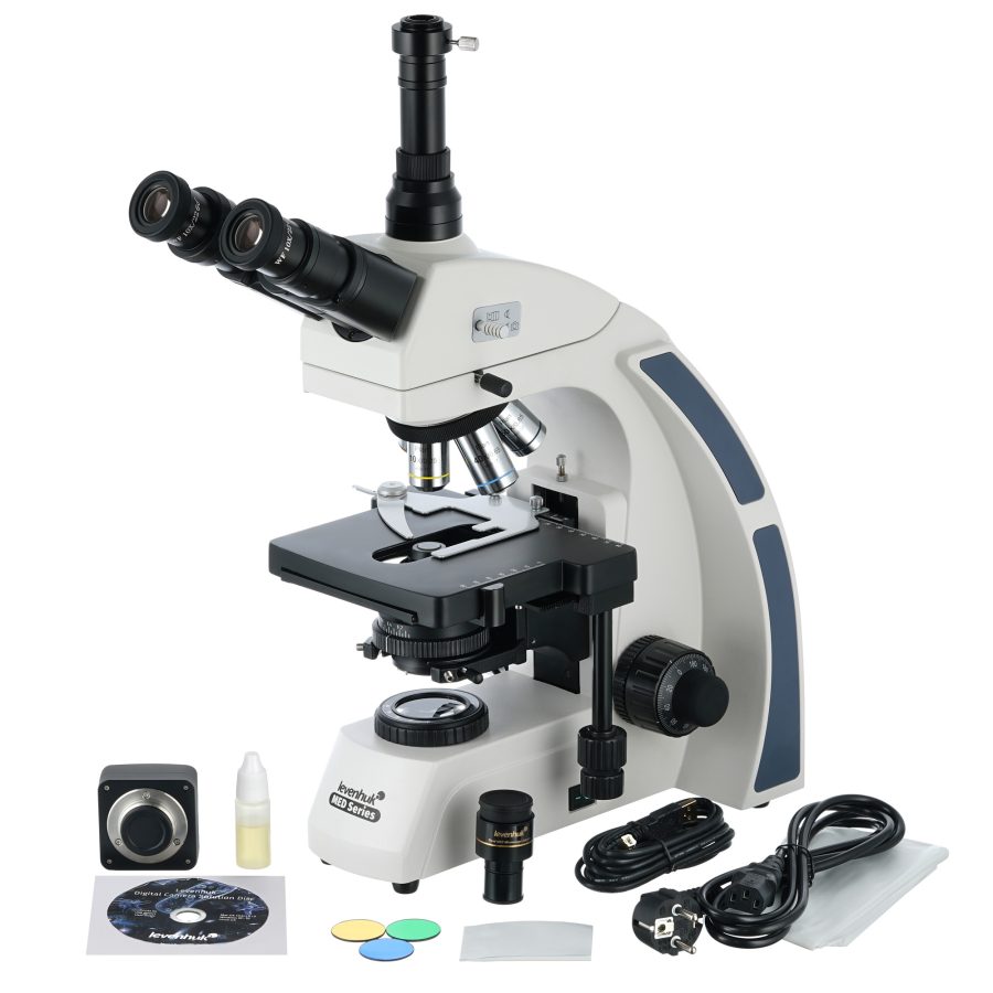 Microscopio trinoculare digitale Levenhuk MED D40T - immagine 2