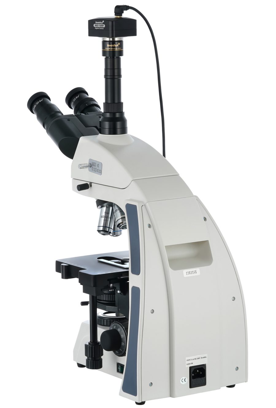 Microscopio trinoculare digitale Levenhuk MED D40T - immagine 5