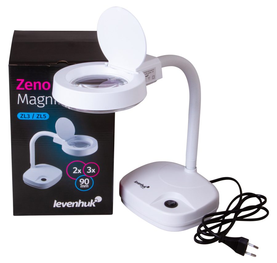 Lente d’ingrandimento Levenhuk Zeno Lamp ZL3 LUM - immagine 2