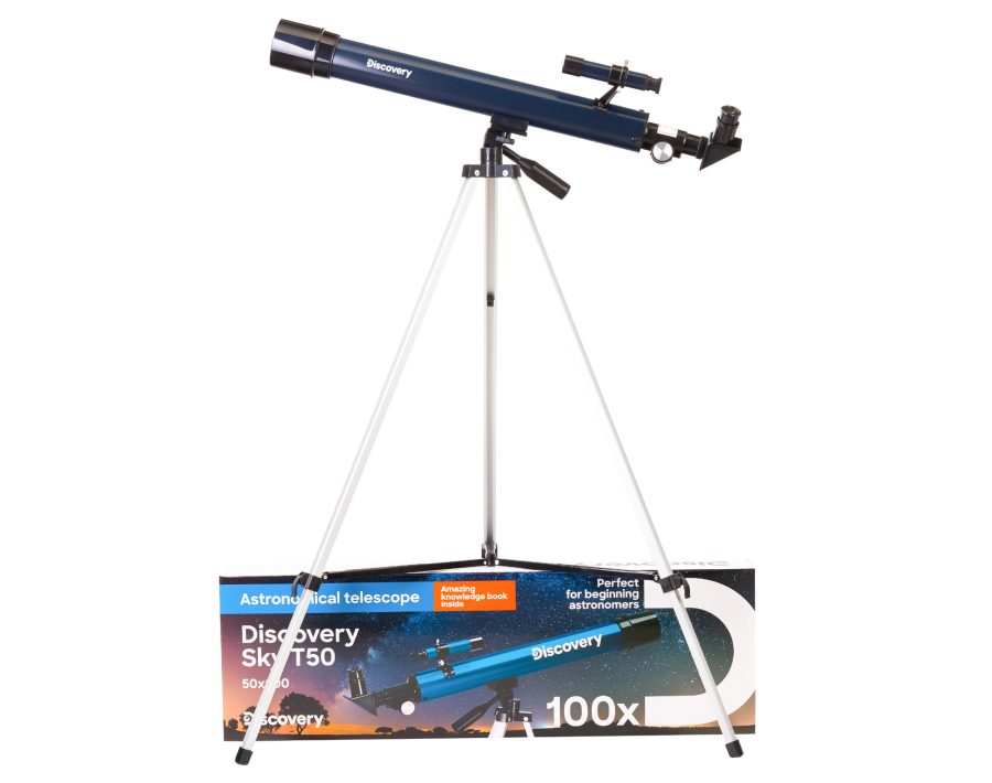 Telescopio Discovery Sky T50 con libro - immagine 2