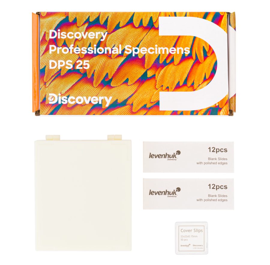 Set di micropreparati Discovery Prof DPS 25. “Biologia, uccelli, ecc.” - immagine 4