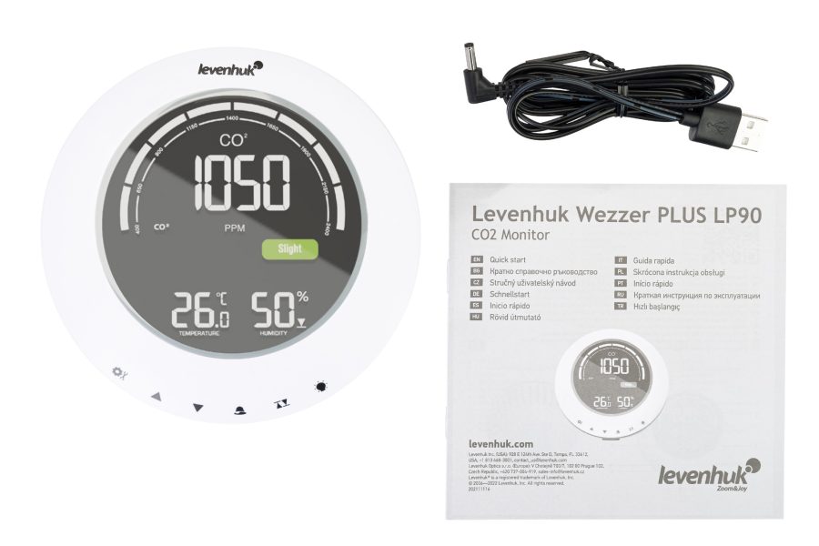 Rilevatore di CO₂ Levenhuk Wezzer PLUS LP90 - immagine 3