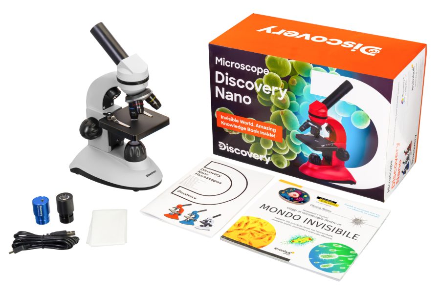 Microscopio digitale Discovery Nano Polar con libro - immagine 2