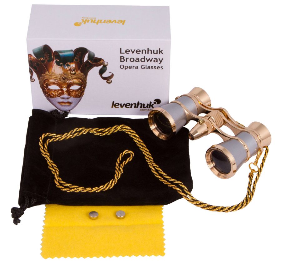 Binocolo da teatro Levenhuk Broadway 325F (con luce LED e cordoncino da collo) - immagine 2