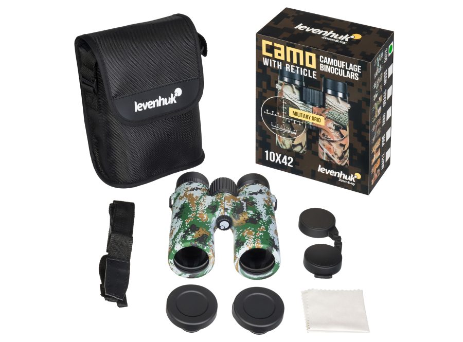 Binocolo con reticolo Levenhuk Camo 10x42 - immagine 5