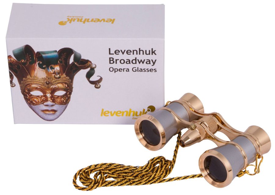 Binocolo da teatro Levenhuk Broadway 325F (con luce LED e cordoncino da collo) - immagine 3