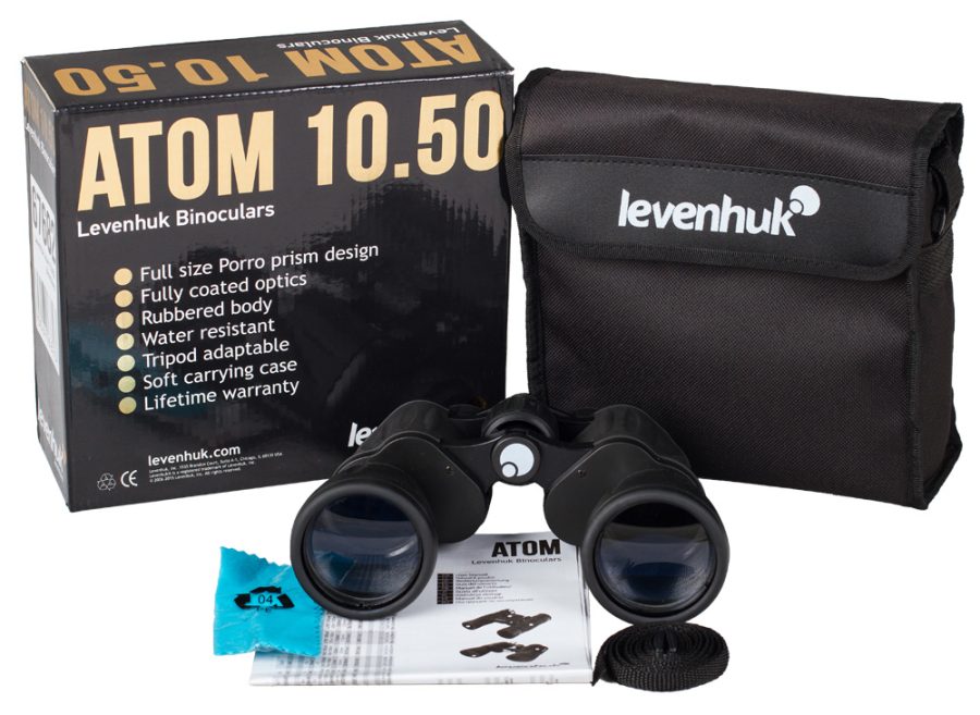 Binocolo Levenhuk Atom 10x50 - immagine 2