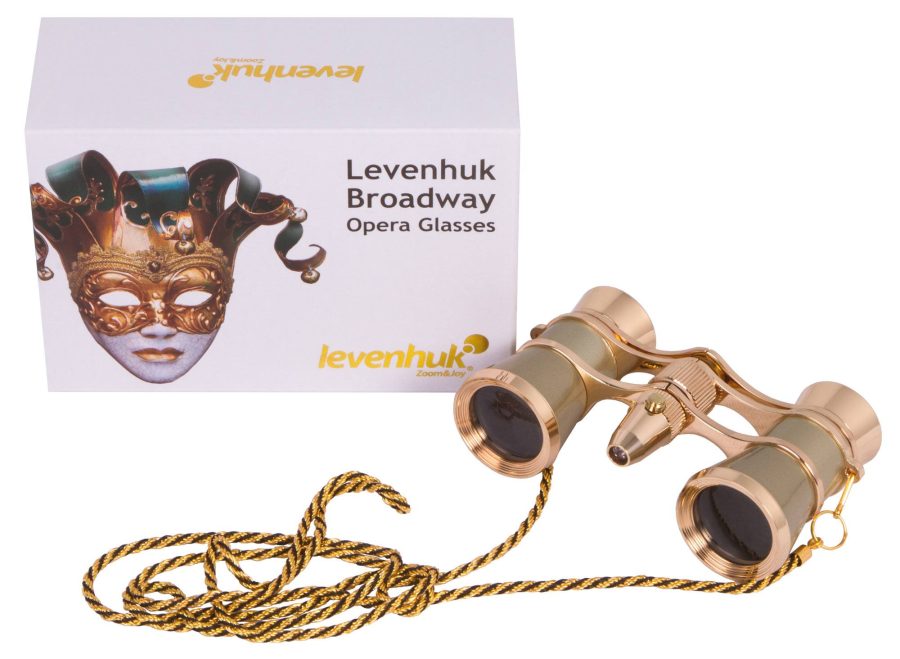 Binocolo da teatro Levenhuk Broadway 325F (con luce LED e cordoncino da collo) - immagine 3