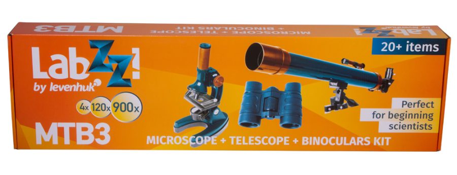 Kit telescopio, microscopio e binocolo Levenhuk LabZZ MTB3 - immagine 5