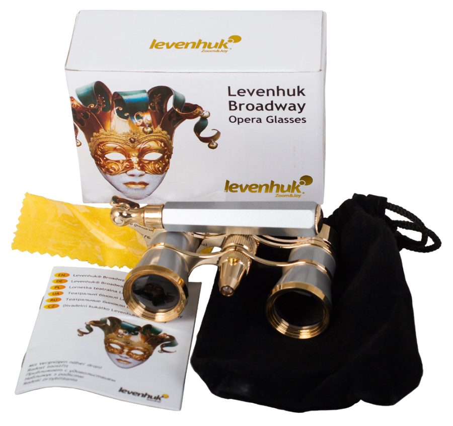 Binocolo da teatro Levenhuk Broadway 325N (lorgnette con luce LED) - immagine 2