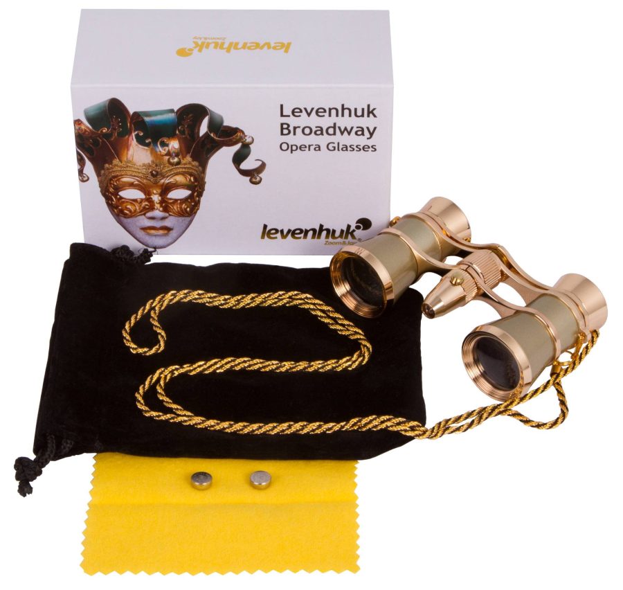 Binocolo da teatro Levenhuk Broadway 325F (con luce LED e cordoncino da collo) - immagine 2