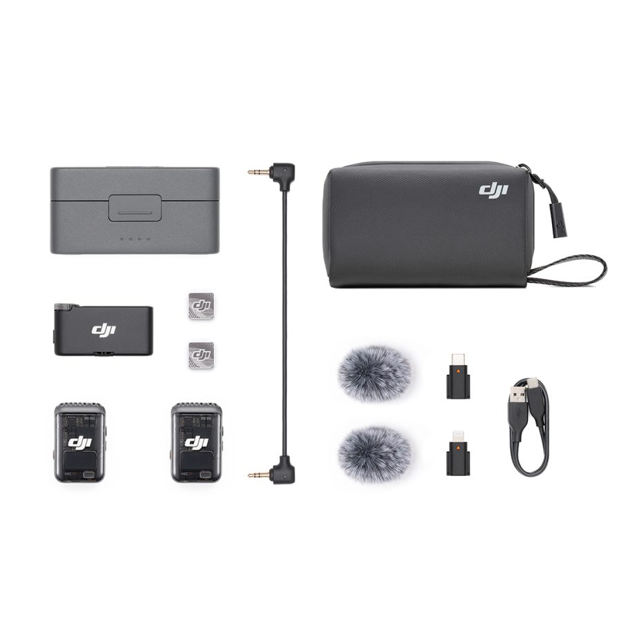 DJI Mic 2 (2 TX + 1 RX + Charging Case ) - immagine 5