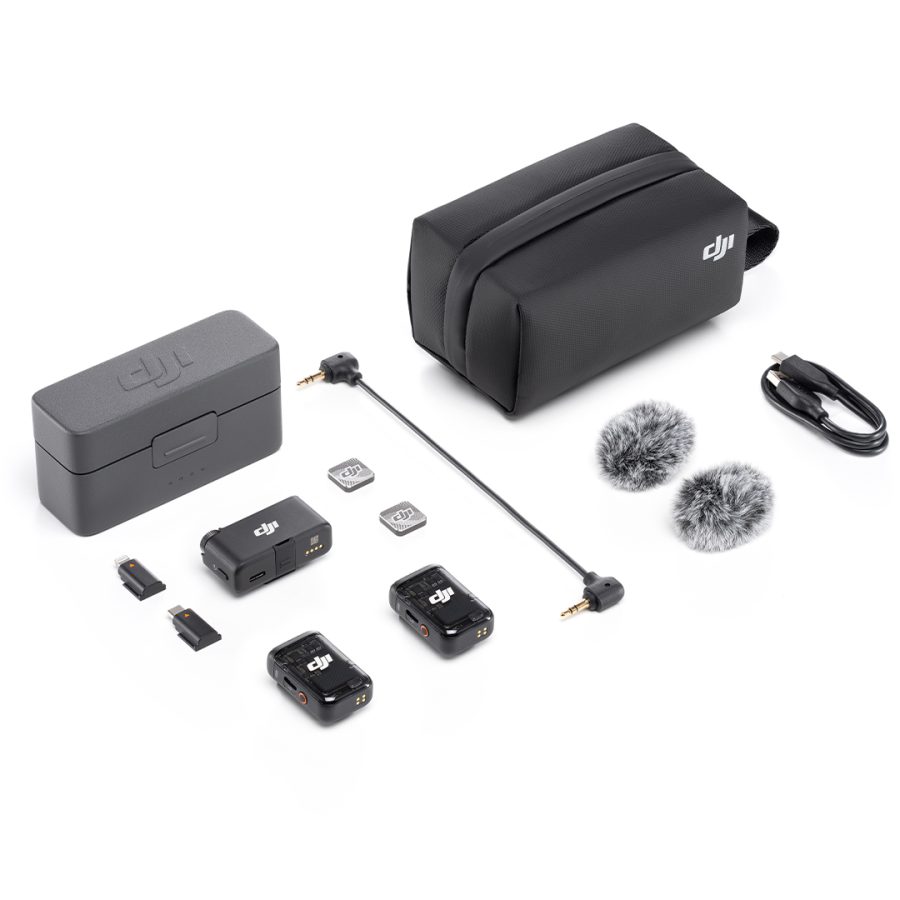 DJI Mic 2 (2 TX + 1 RX + Charging Case ) - immagine 4