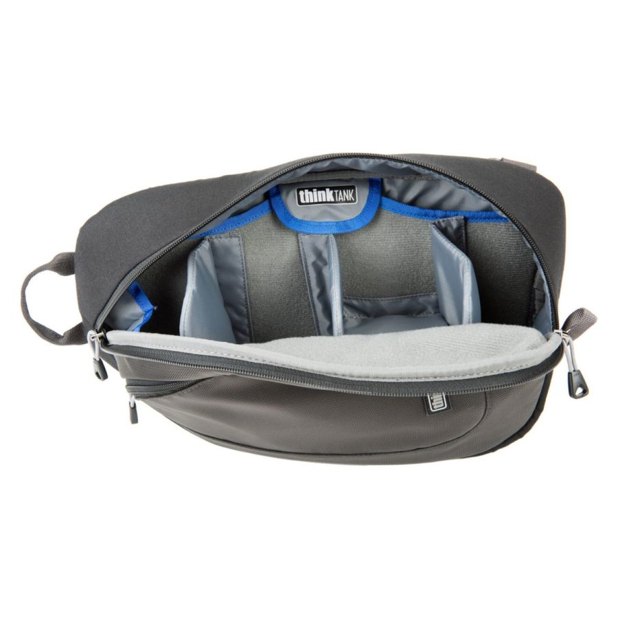 Think Tank Turnstyle 10 V2.0 Charcoal o Blue Indigo