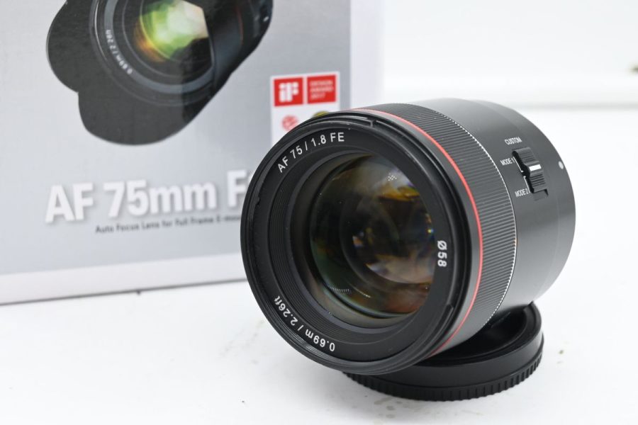 Samyang 75mm f/1.8 AF X Sony