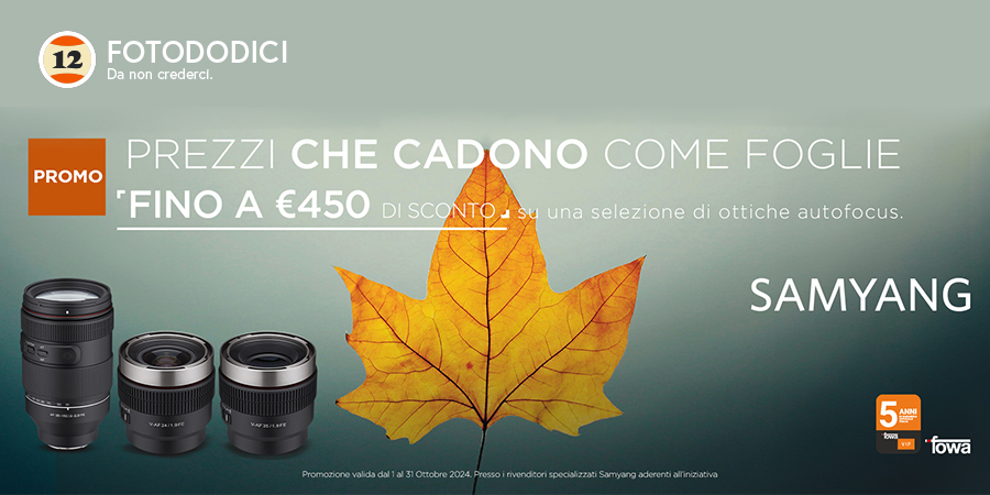 Samyang Sconto in cassa fino al 31/10/24