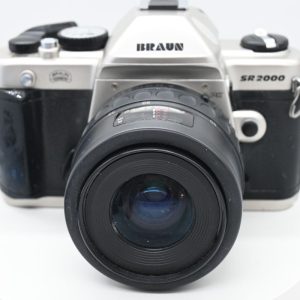 Braun SR 2000 con Pentax 35/80